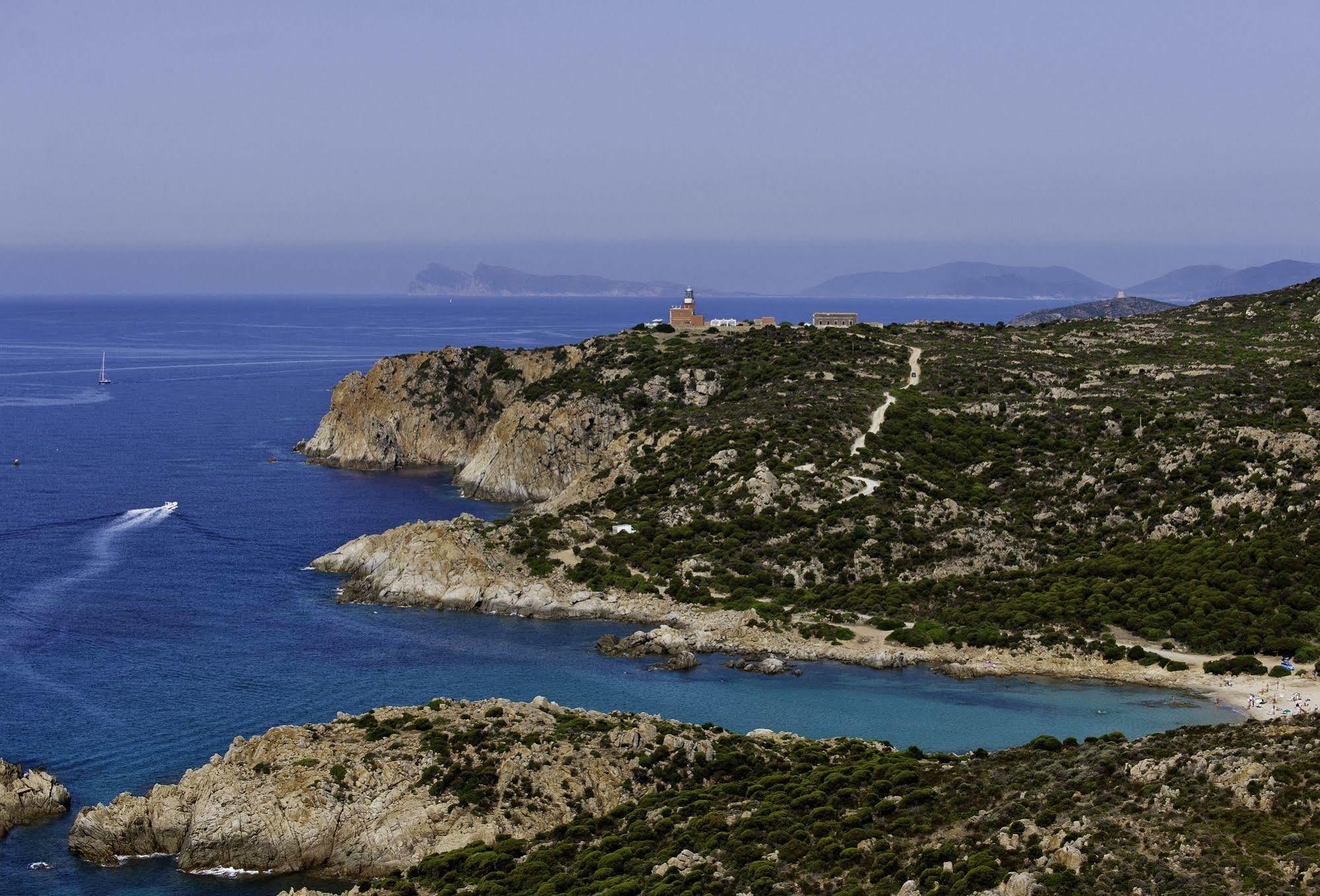 Faro Capo Spartivento Chia Exterior photo